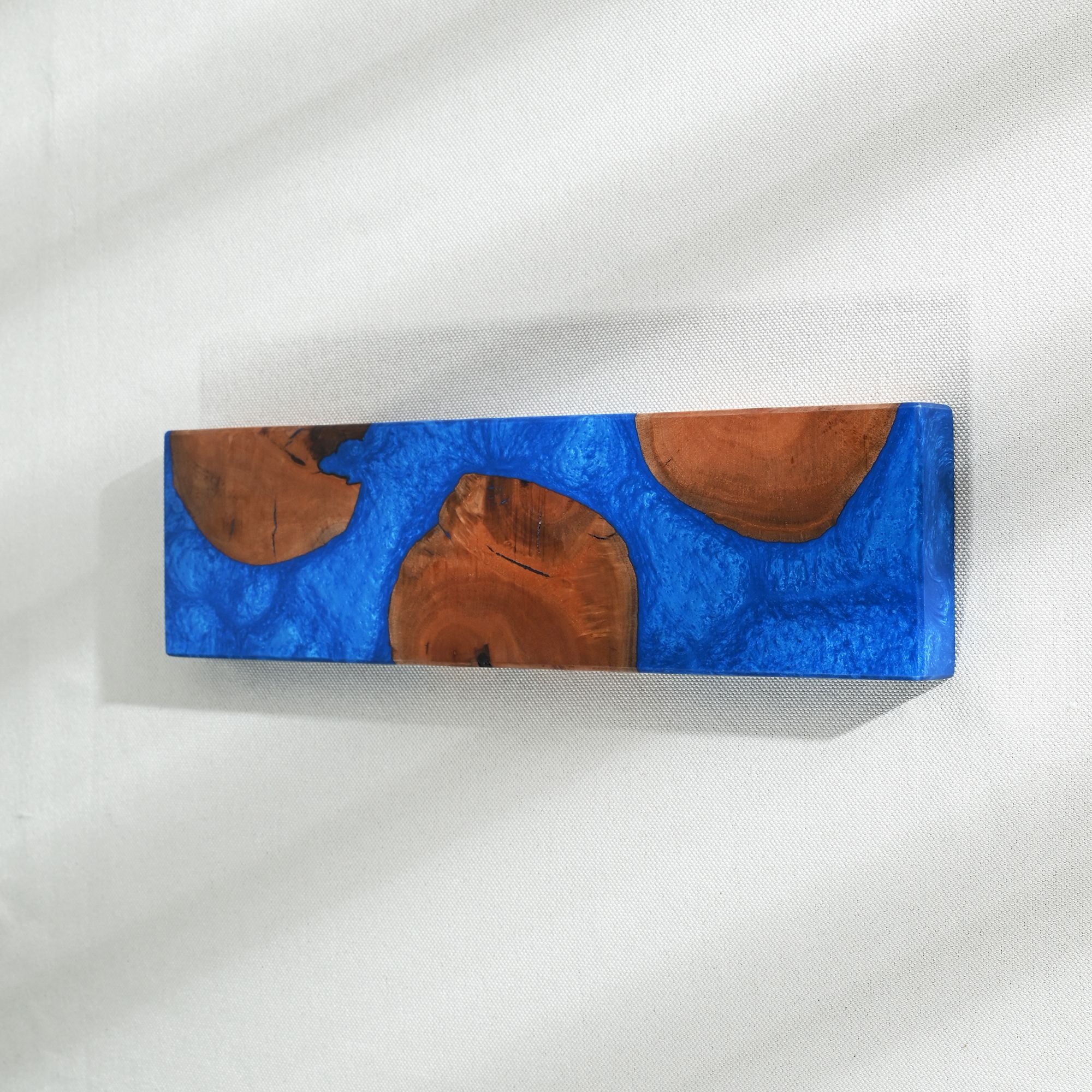 Handcrafted Magnetic Knife Holder - Resin & Wood Kitchen Knife Holder