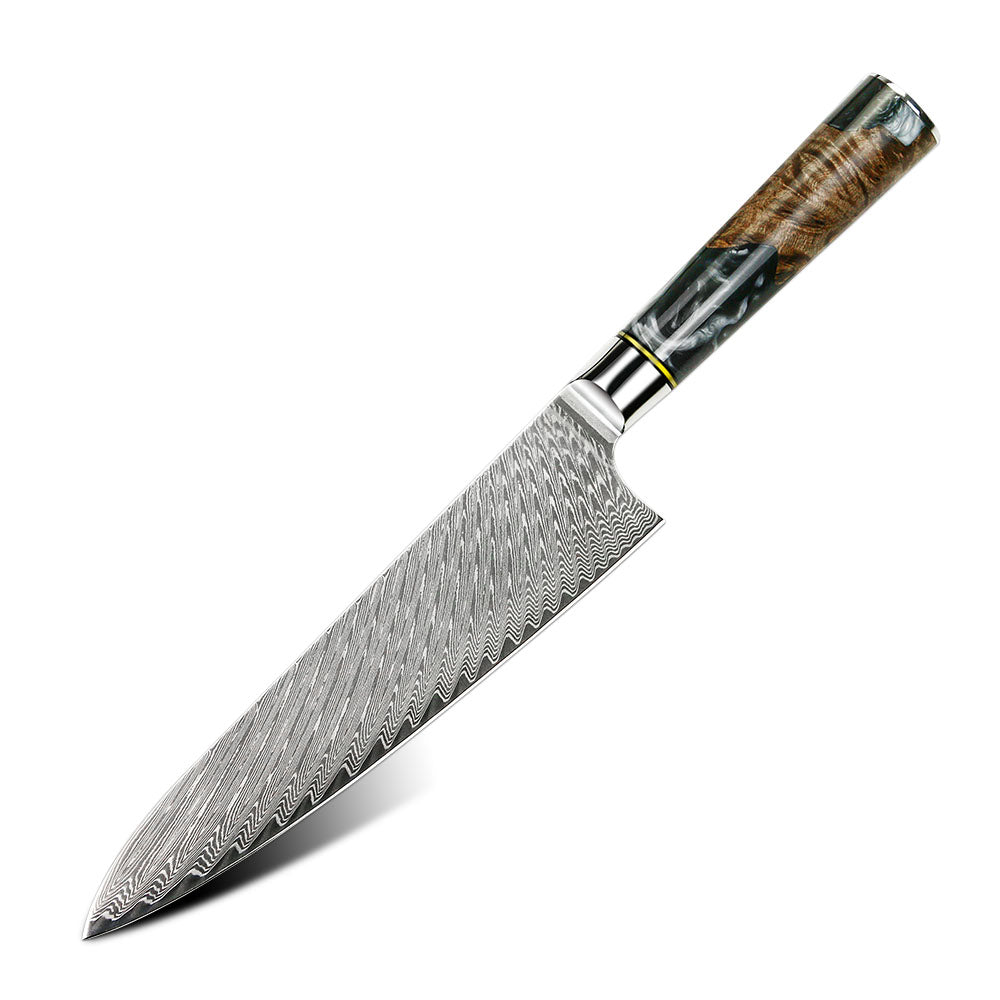 8" Chef Knife – Everyday Damascus Steel Kitchen Essential