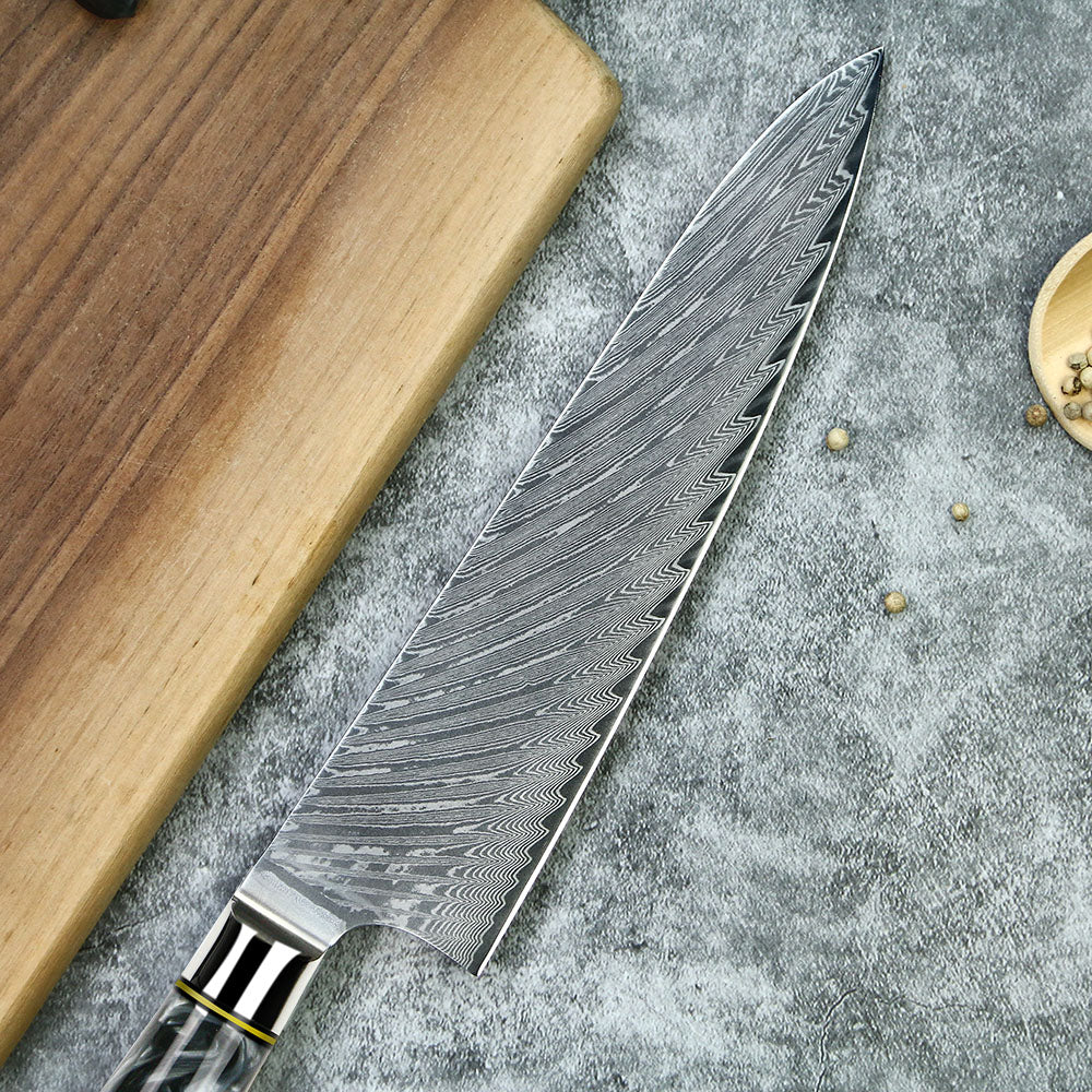 8" Chef Knife – Everyday Damascus Steel Kitchen Essential