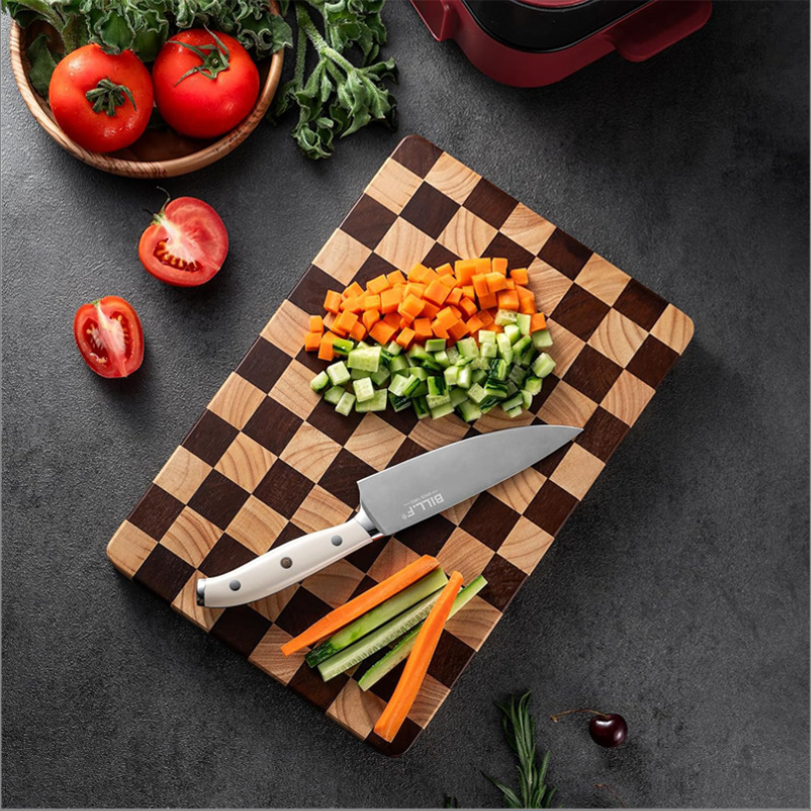 Classic Checkerboard End Grain Cutting Board